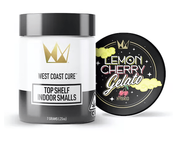 West Coast Cure - Lemon Cherry Gelato Top Shelf Indoor Smalls 7g