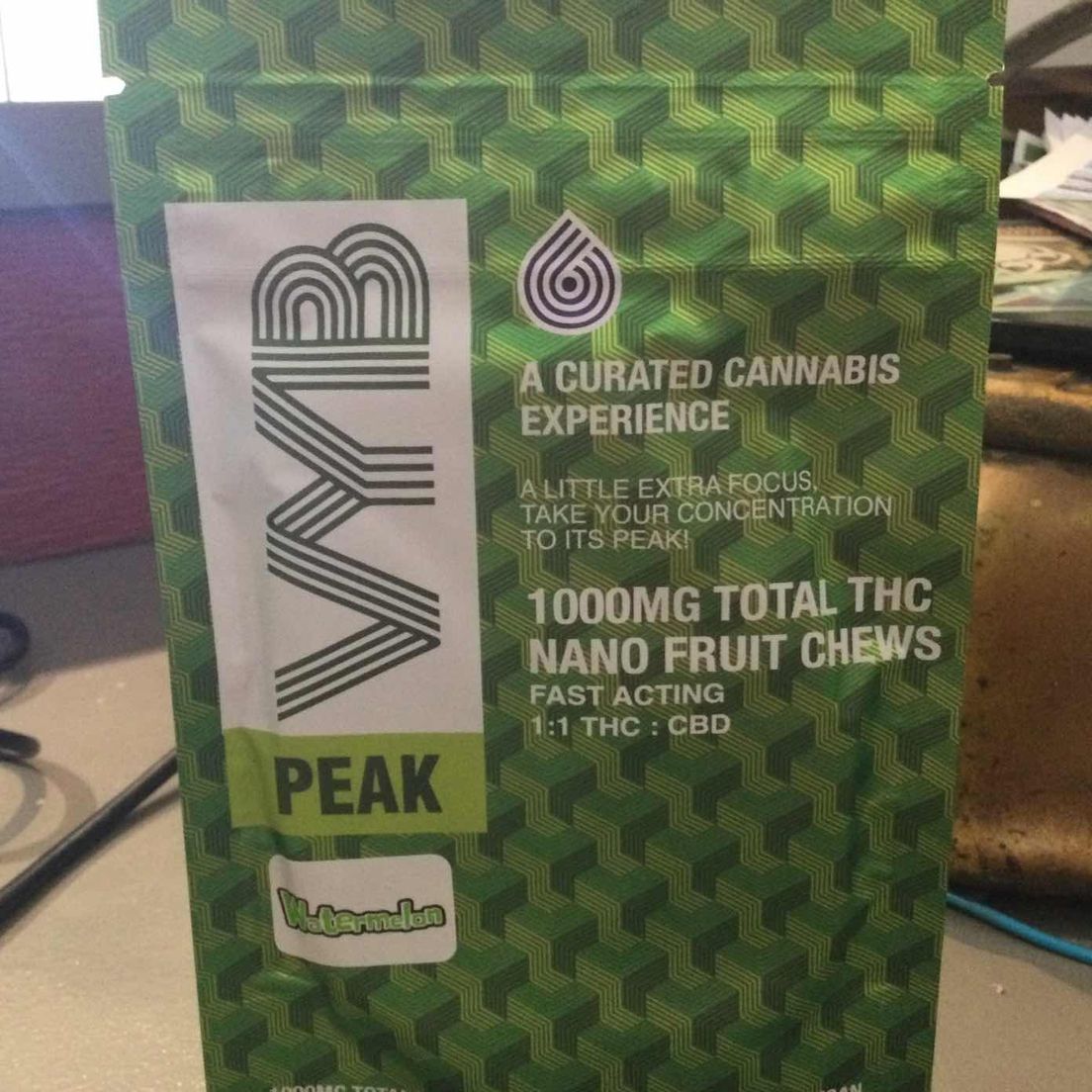 Peak Watermelon Gummies1000mg VYB