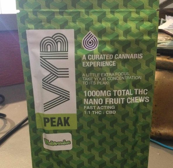 Peak Watermelon Gummies1000mg VYB