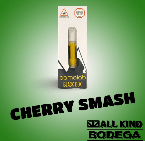 Cherry Smash 1g Cured Resin Vape Cart (@pamolab)