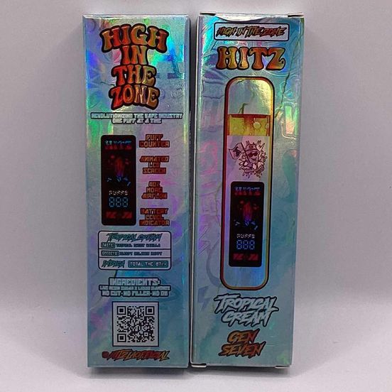 HITZ - Disposable - Tropical Cream - 2G at Goodies | Sweede