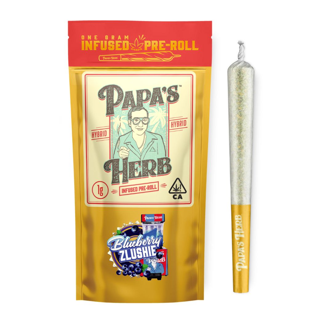Blueberry Zlushie Infused Preroll