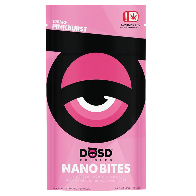 DŌSD Edibles - 100mg Pink Burst (Indica)