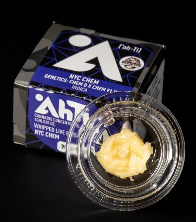 AHTI HASH- 1G LIVE ROSIN NYC CHEM 90U-149U