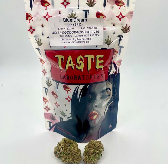 *Deal! $75 1/2 oz. Blue Dream (34.43%/Hybrid) - Taste