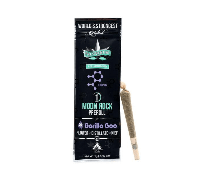 Presidential Moon Rock Pre-roll Gorilla Goo 1g