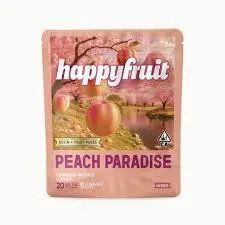 HAPPY FRUIT - PEACH PARADISE - ROSIN GUMMIES - 100MG - HYBRID