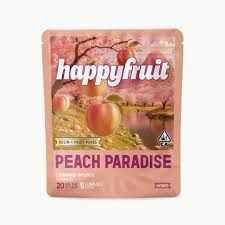 HAPPY FRUIT - PEACH PARADISE - ROSIN GUMMIES - 100MG - HYBRID