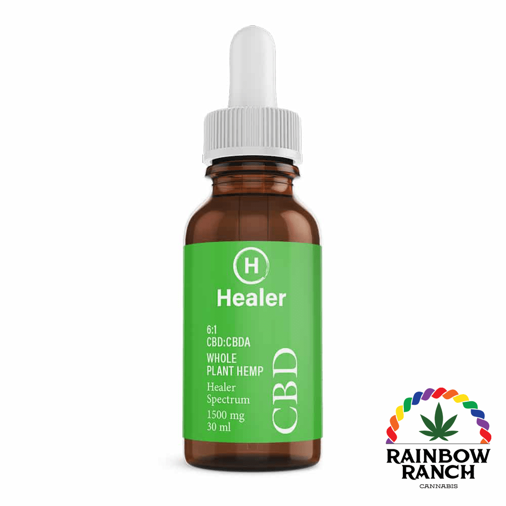 Healer Whole Plant Hemp CBD Drops - 1500mg