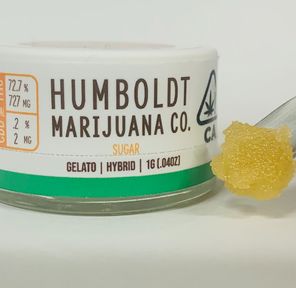 GELATO SUGAR 1g HYBRID HUMBOLDT MARIJUANA Co,