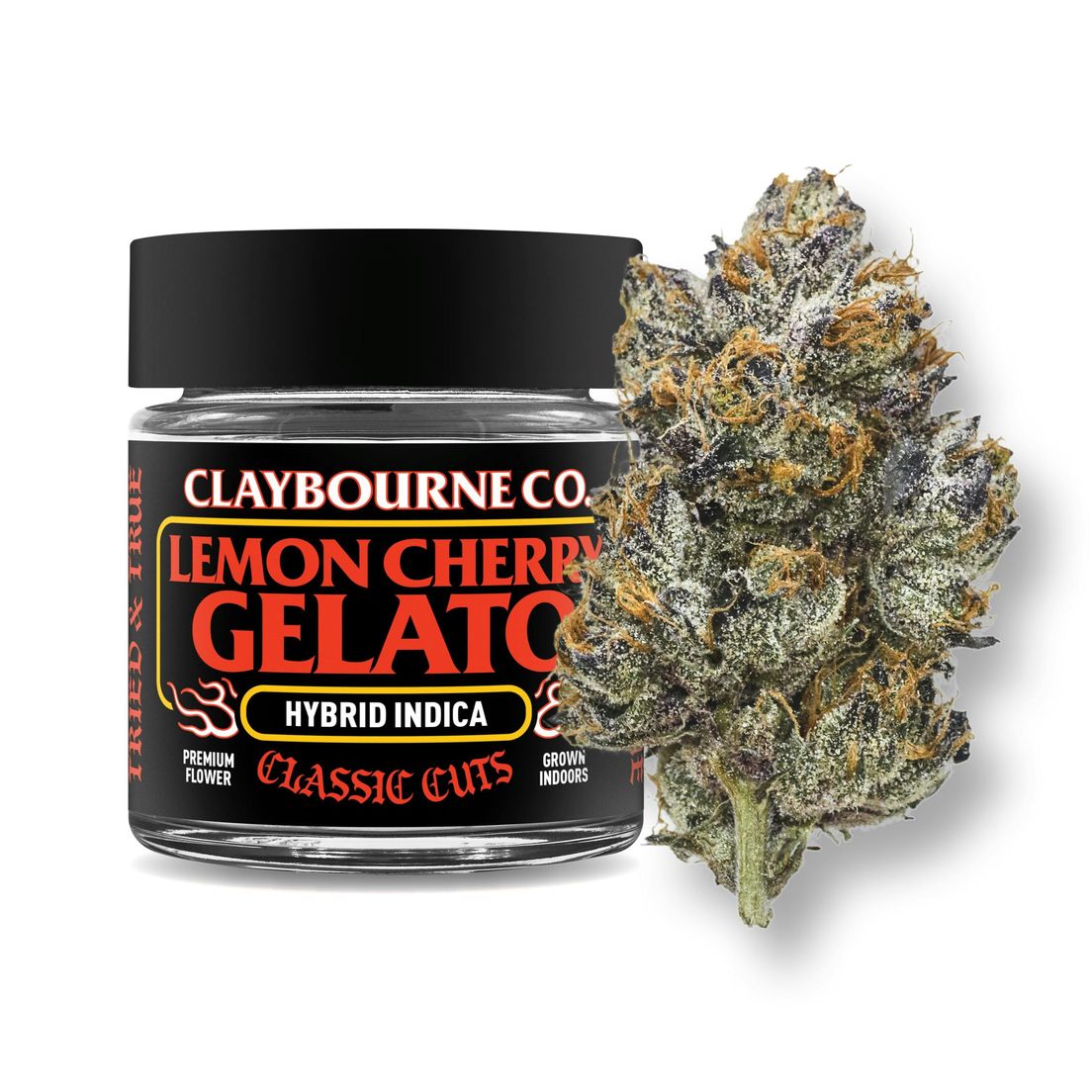 Claybourne Co. - Classic Cuts - 3.5g - Lemon Cherry Gelato