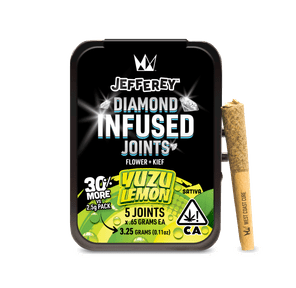 Yuzu Lemon- Jefferey Infused Joint .65g 5 Pack 3.25 g