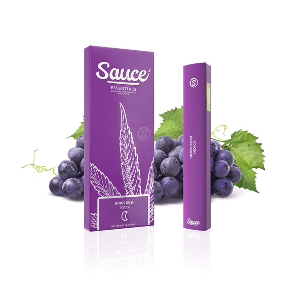 Sauce 1g Live Resin Disposable - Kings Kush