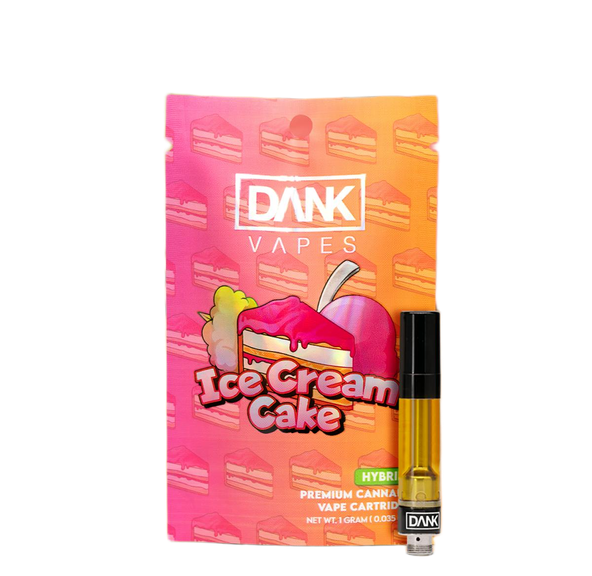 Dank | Vape Cart | 1g | Distillate | Ice Cream Cake