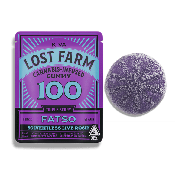 Lost Farm One Piece Gummy Triple Berry 100mg