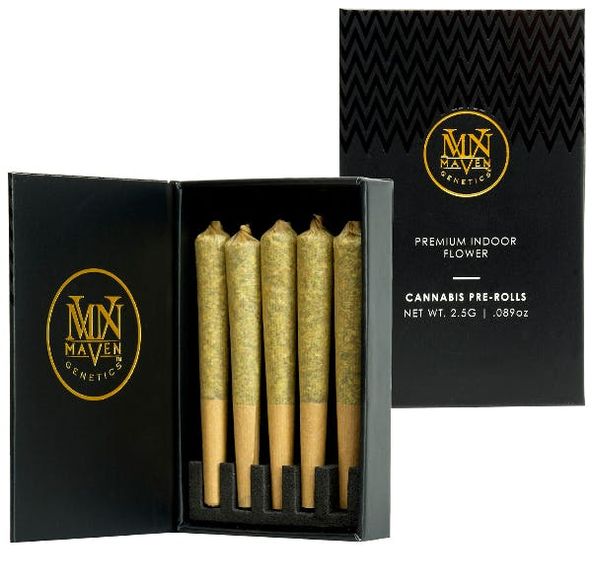 Blueberry Skittles x Tropicana Cookies - Dual Blend Preroll 5 Pack