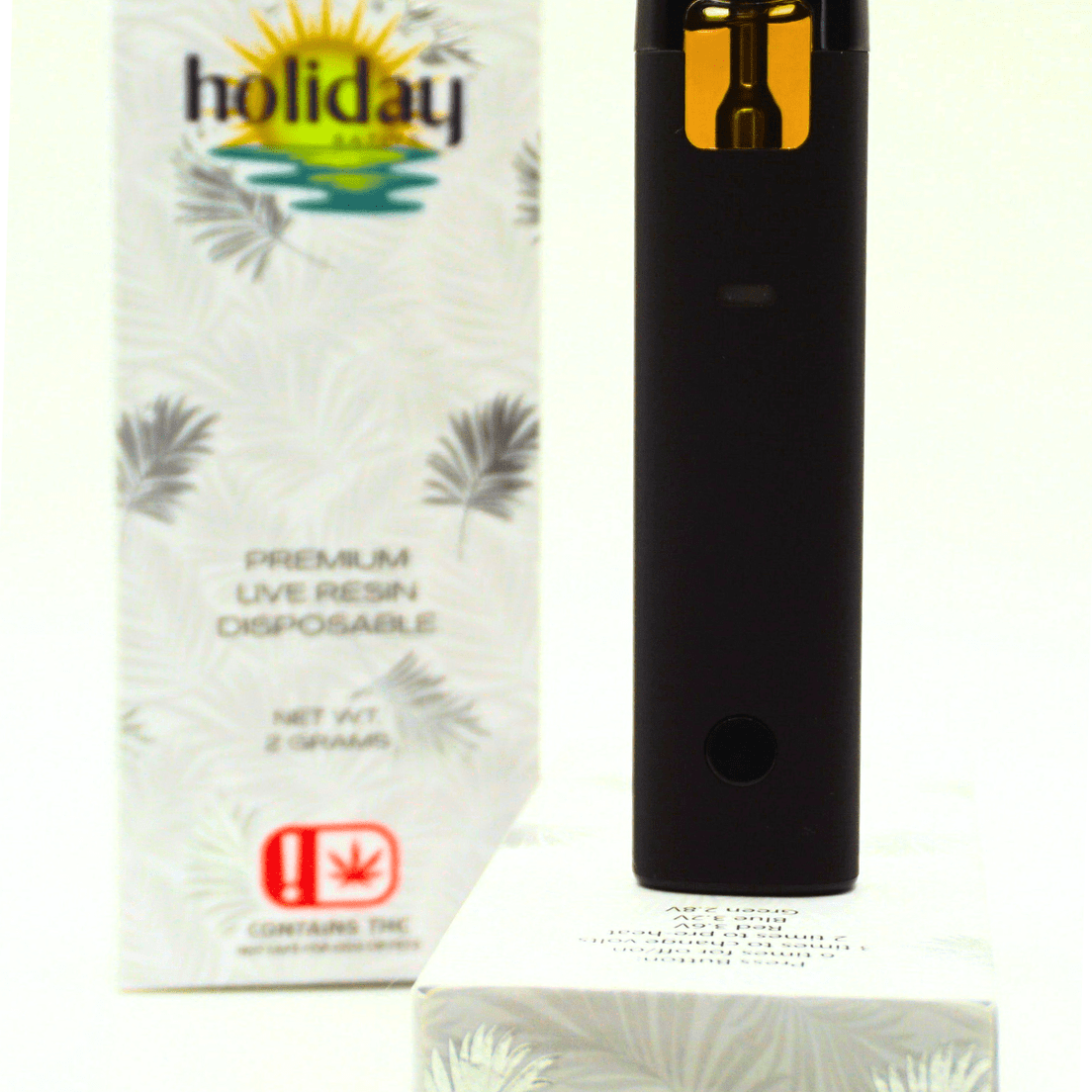 Holiday 2G Live Resin Disposable (Durban Creamsicle)