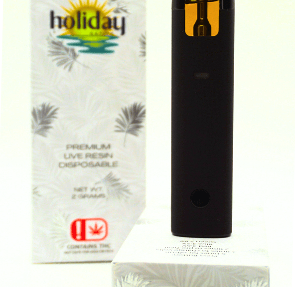 Holiday 2G Live Resin Disposable (Durban Creamsicle)