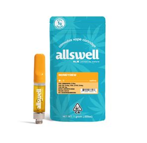 Allswell | Vape Cart | 1g | Distillate | Honeydew