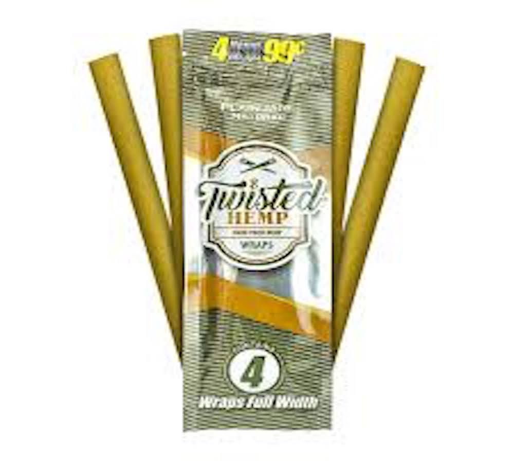 Acc l Twisted Hemp Wraps Plain Jane $0.99