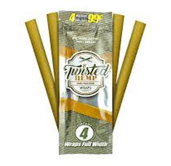 Acc l Twisted Hemp Wraps Plain Jane $0.99