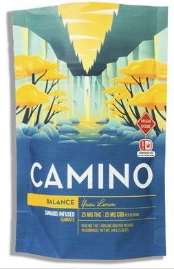 CAMINO GUMMIES : YUZU LEMON 1:1: 1000MG