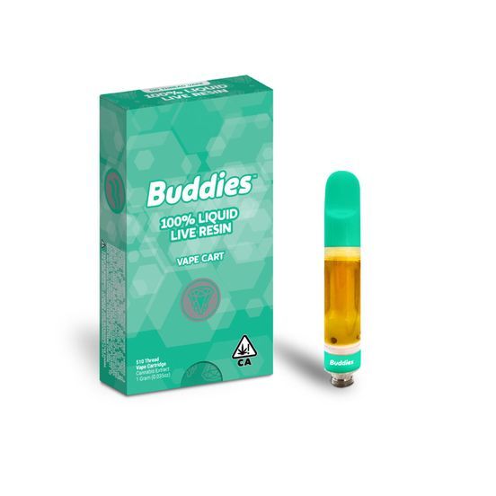 Buddies Live Resin Cartridge Forbidden Caper 1g