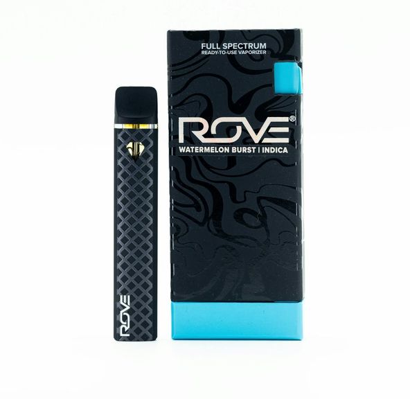 Rove - Ready-To-Use Live Resin Diamond Vaporizer - Watermelon Burst - I 1g