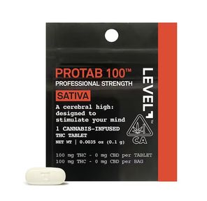Level Protab Professional Strength Single Sativa 100mg