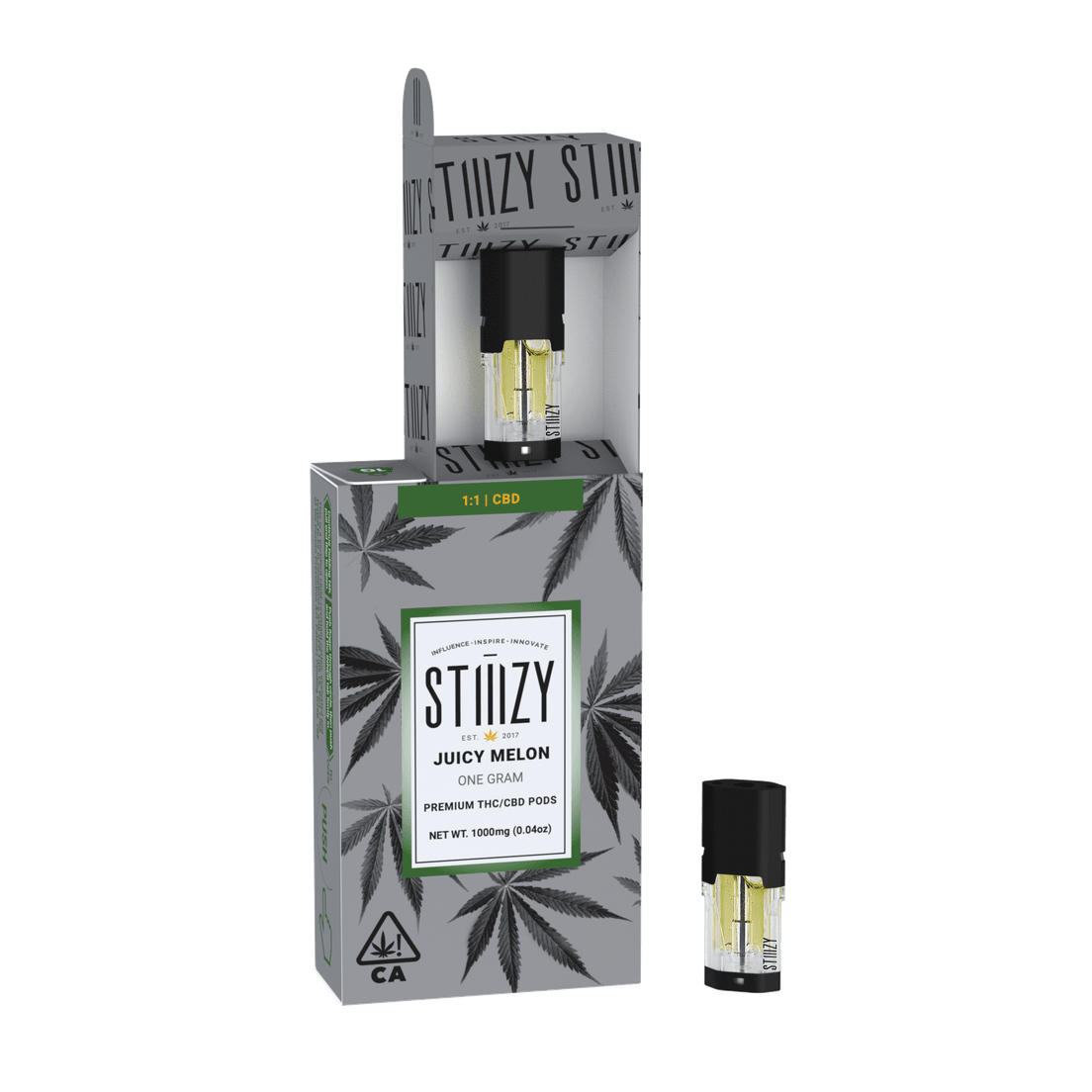 1G POD - 1:1 CBD JUICY MELON