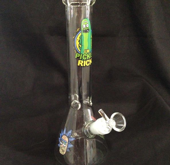 10" DARK RICK AND MORTY BEAKER