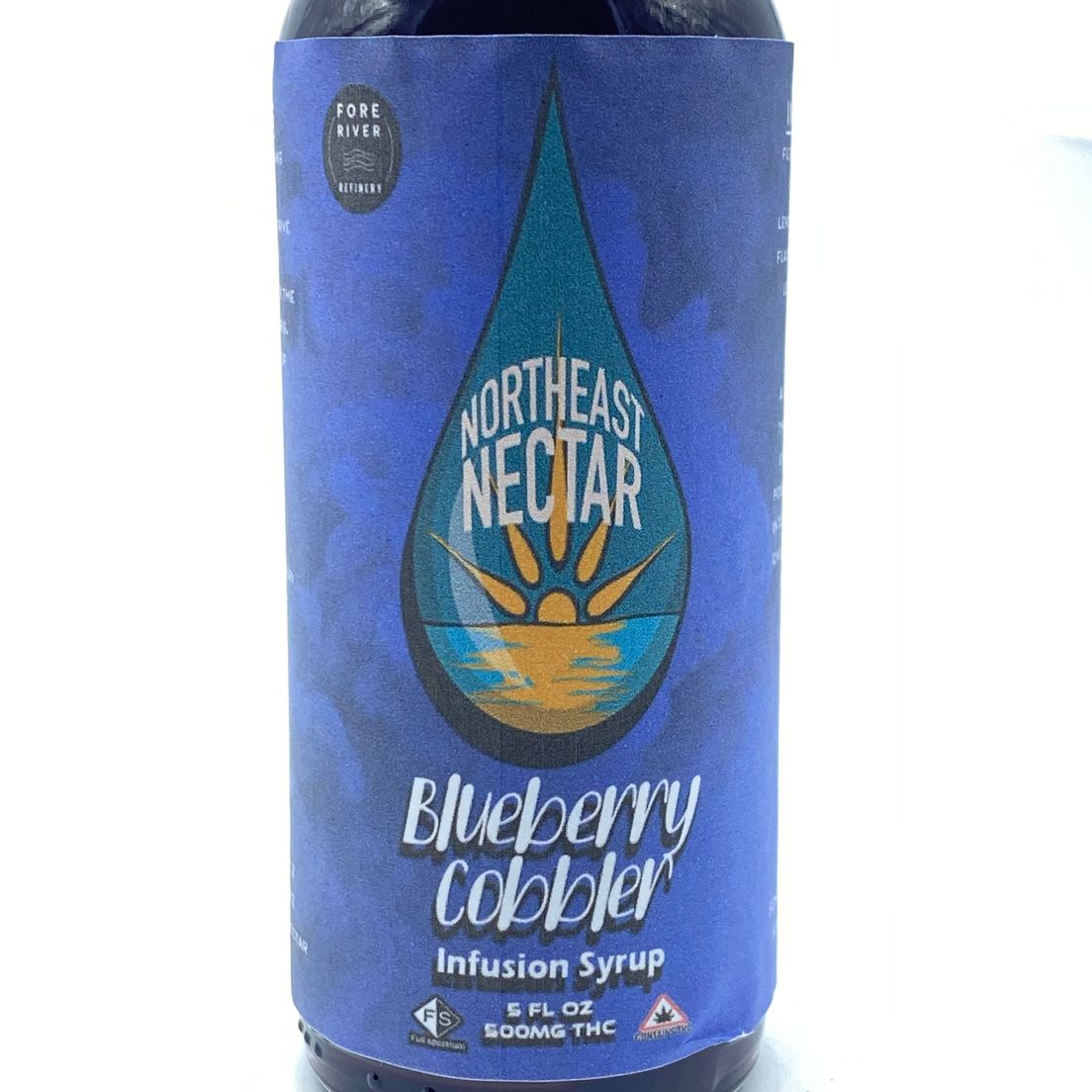 Blueberry Cobbler Infusion Syrup 500mg - Fore River Refinery -