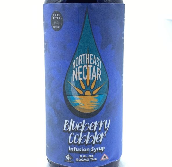 Blueberry Cobbler Infusion Syrup 500mg - Fore River Refinery -