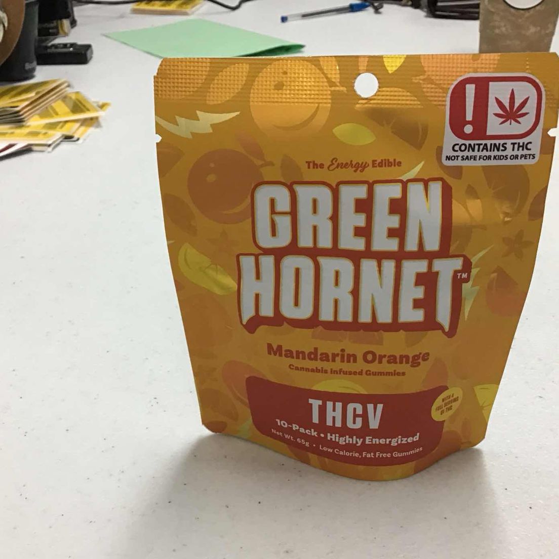 Green Hornet Gummy Energy THCV 100mg