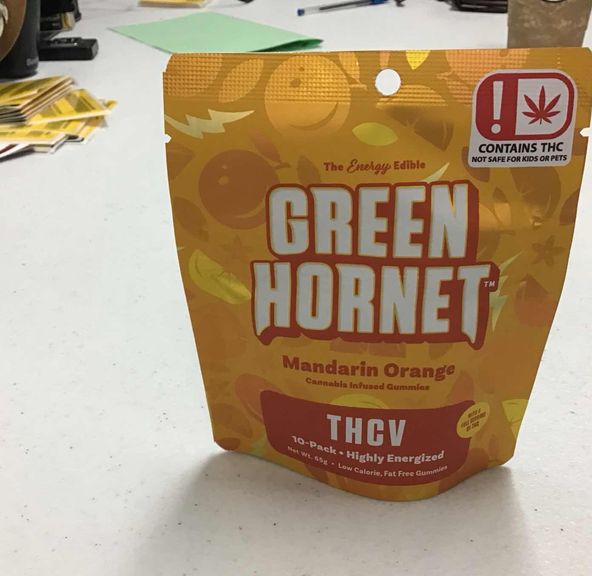 Green Hornet Gummy Energy THCV 100mg
