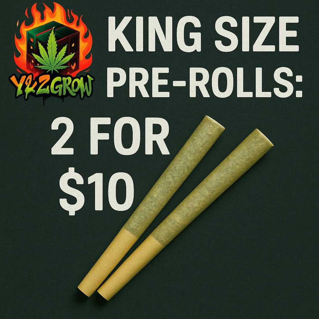 ??? King Size Pre-Roll: Blue Razz (Indica) 2 PACK