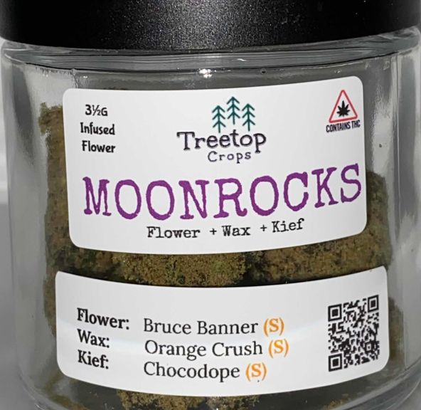 Bruce Banner 3.5g Moon rocks Treetop