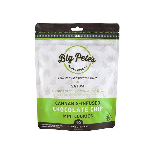 [Big Petes Treats] THC Cookies - 100mg - Chocolate Chip (S)