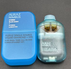 Auraz Liquid Diamond 2g Split Disposable - Blue Zushi(H) / Lobsterz(H)