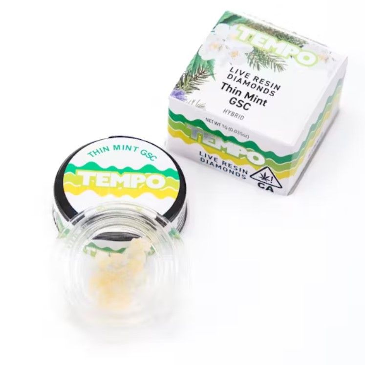 Thin Mint GSC Live Resin Diamonds