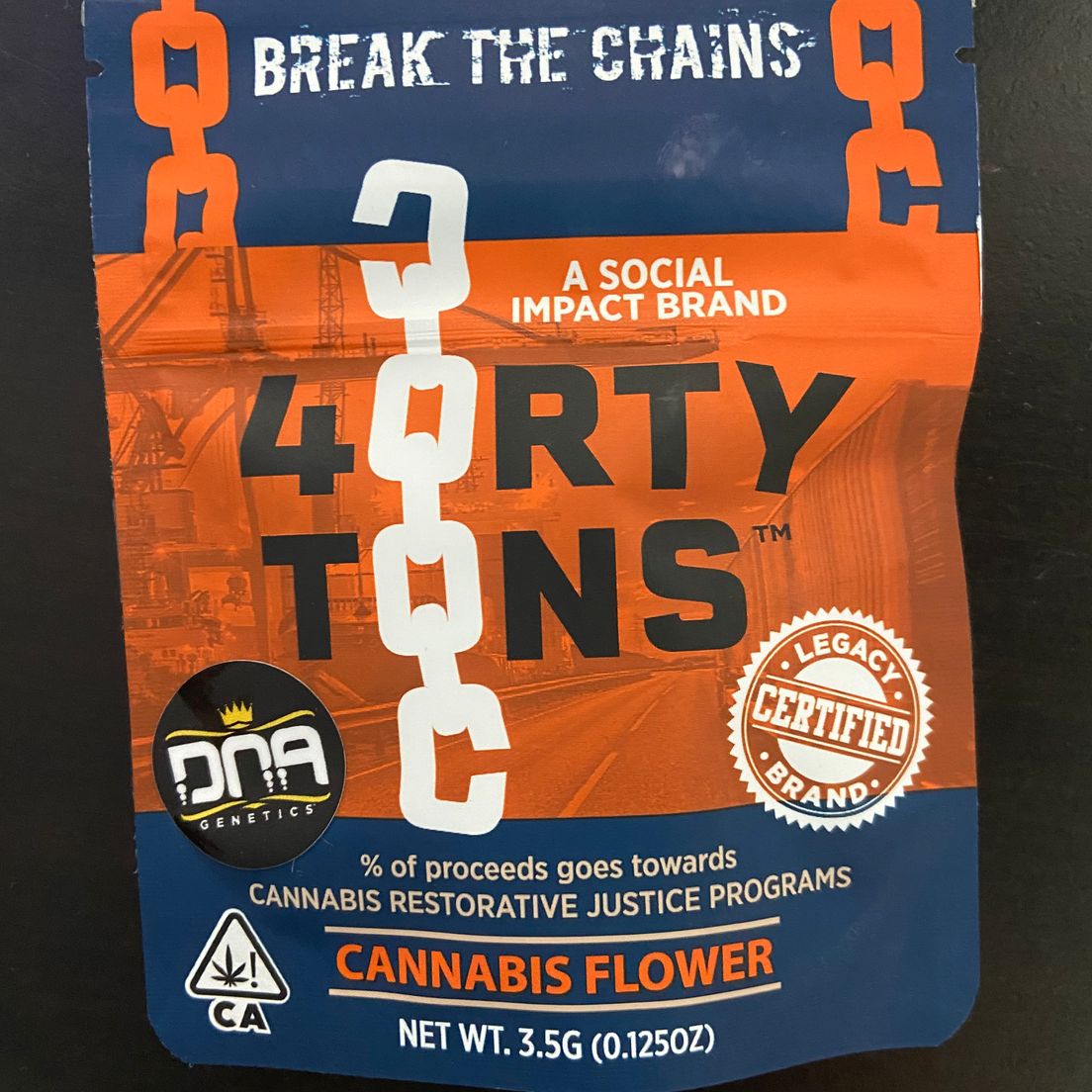 [40 Tons] Flower - 3.5g - Skywalker