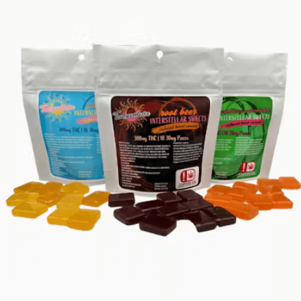 Interstellar Sweets 300mg Infused Hard Candies (Cherry Limeade)