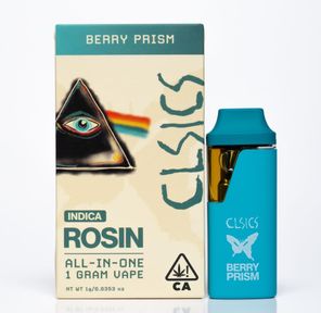 CLSICS - 1g Live Rosin AIO (Berry Prism)