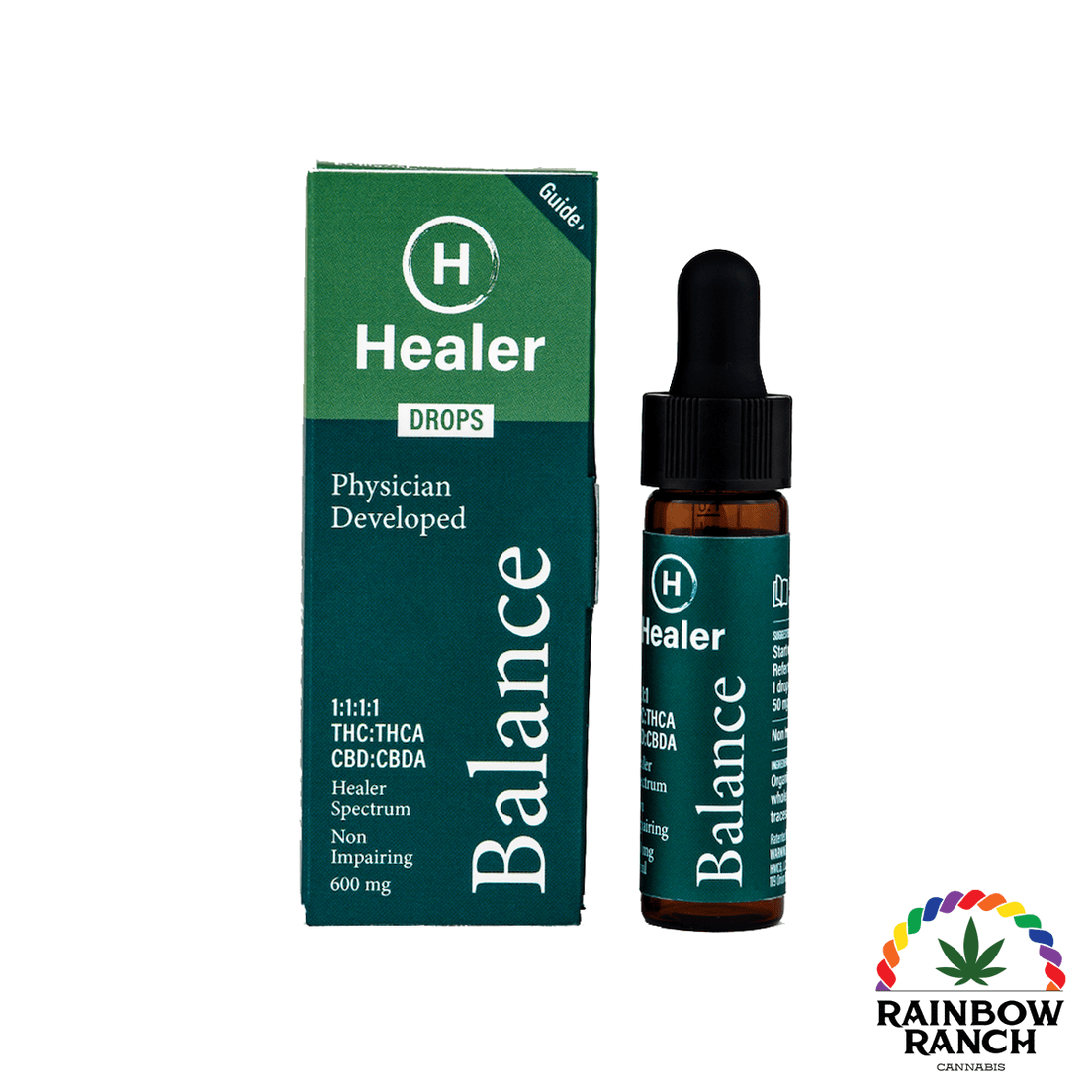 Healer Balance Drops - 600mg