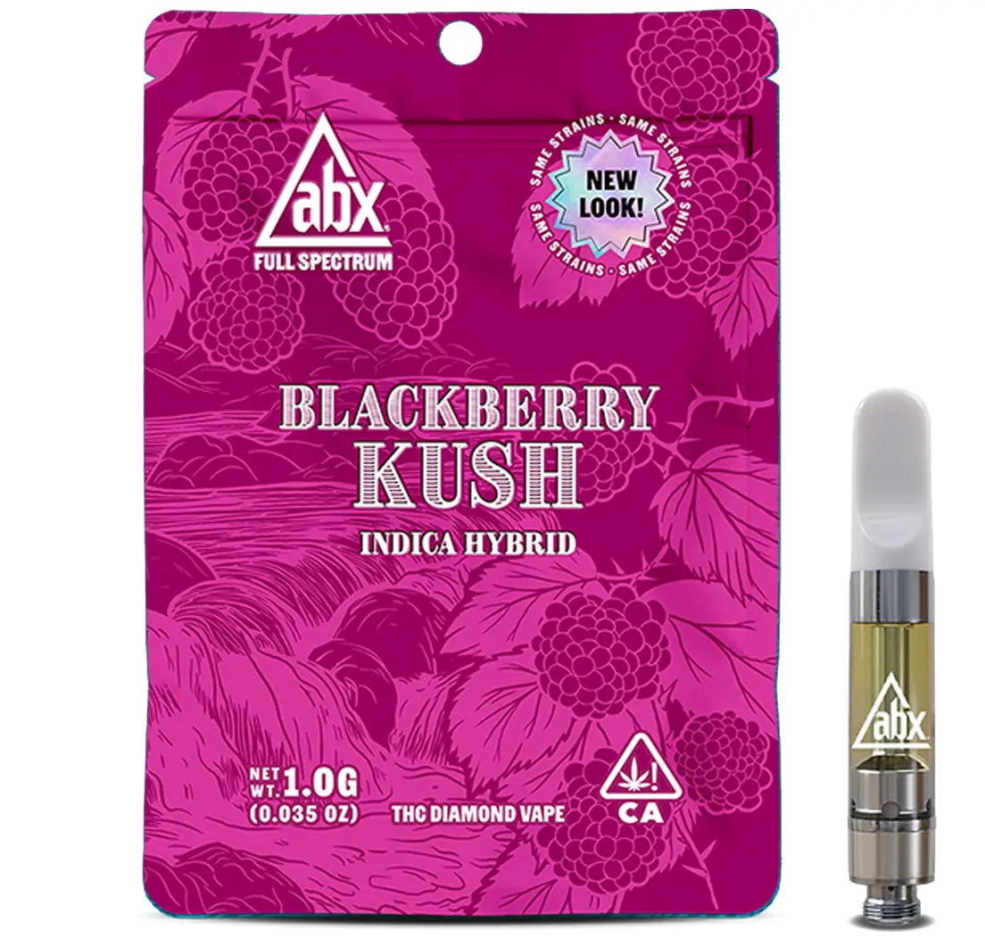 ABX - Blackberry Kush High Potency Cartridge - 1g