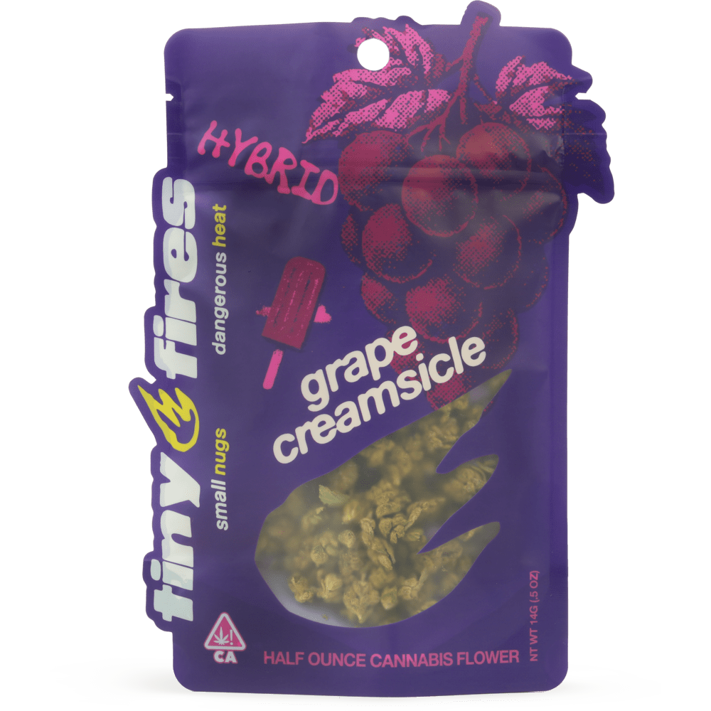 Tiny Fires | Flower | 14g | Smalls | Grape Creamsicle