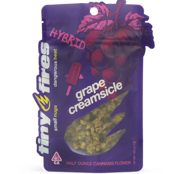 Tiny Fires | Flower | 14g | Smalls | Grape Creamsicle