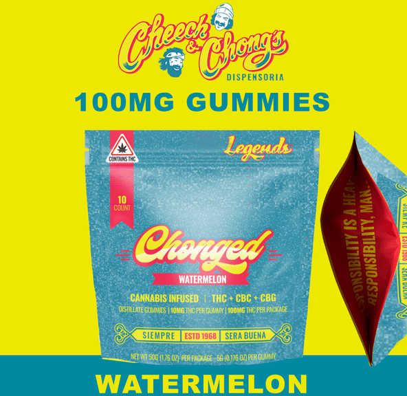C&C 10:2:2 THC + CBD + CBN Watermelon Gummies 10mg 10pk
