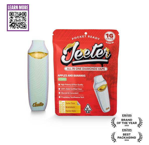 Jeeter - AIO Liquid Diamonds - 1g - Apples & Bananas