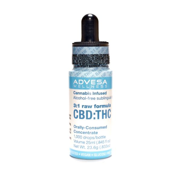 Advesa Wellness - 3:1 CBD:THC Sublingual